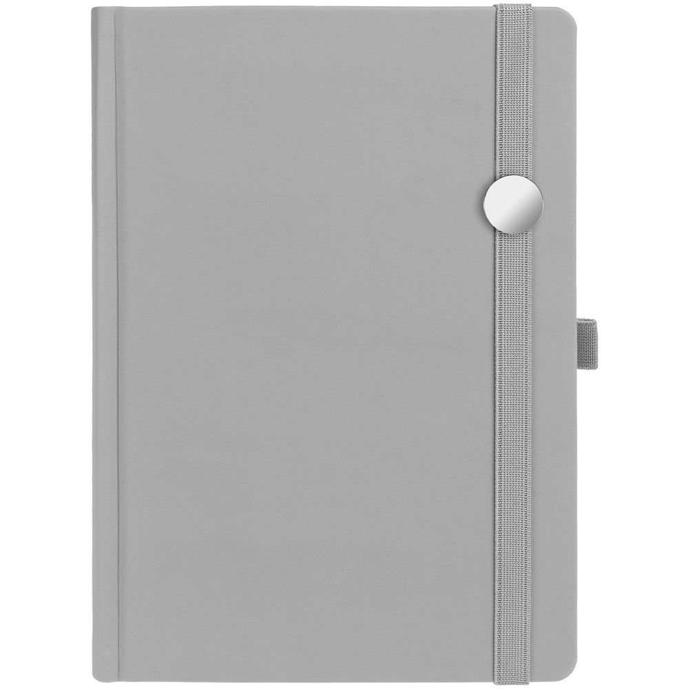 Ежедневник Favor Metal, недатированный, серый-2