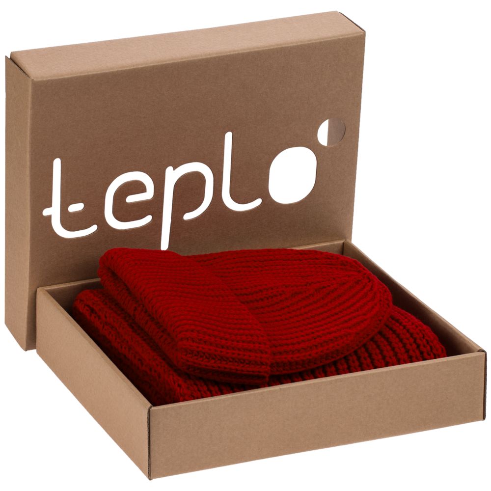 Коробка Teplo, малая, крафт-3
