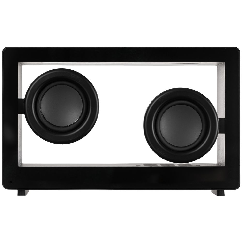 Bluetooth-колонка со светомузыкой Sensofonic, черная-3