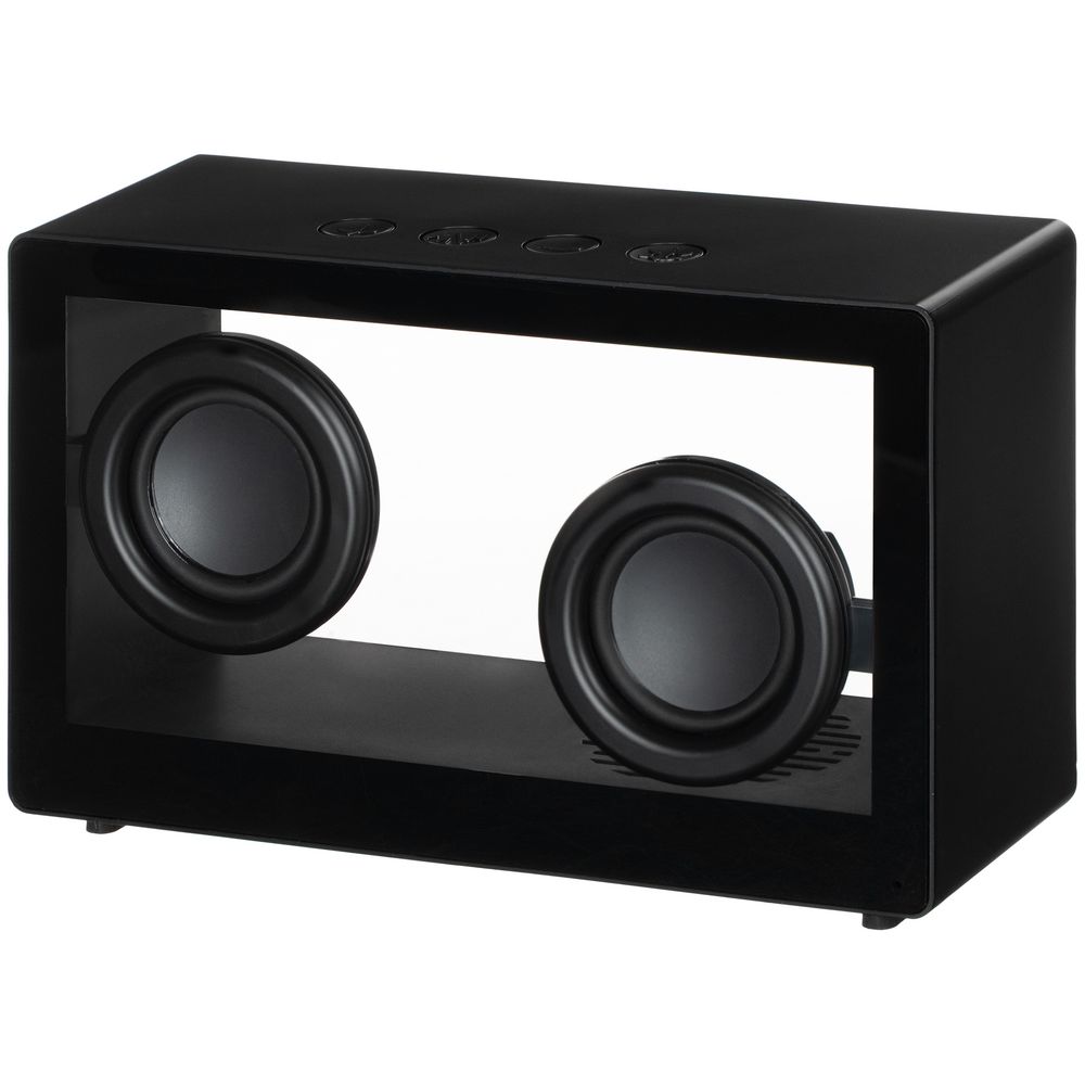 Bluetooth-колонка со светомузыкой Sensofonic, черная-5
