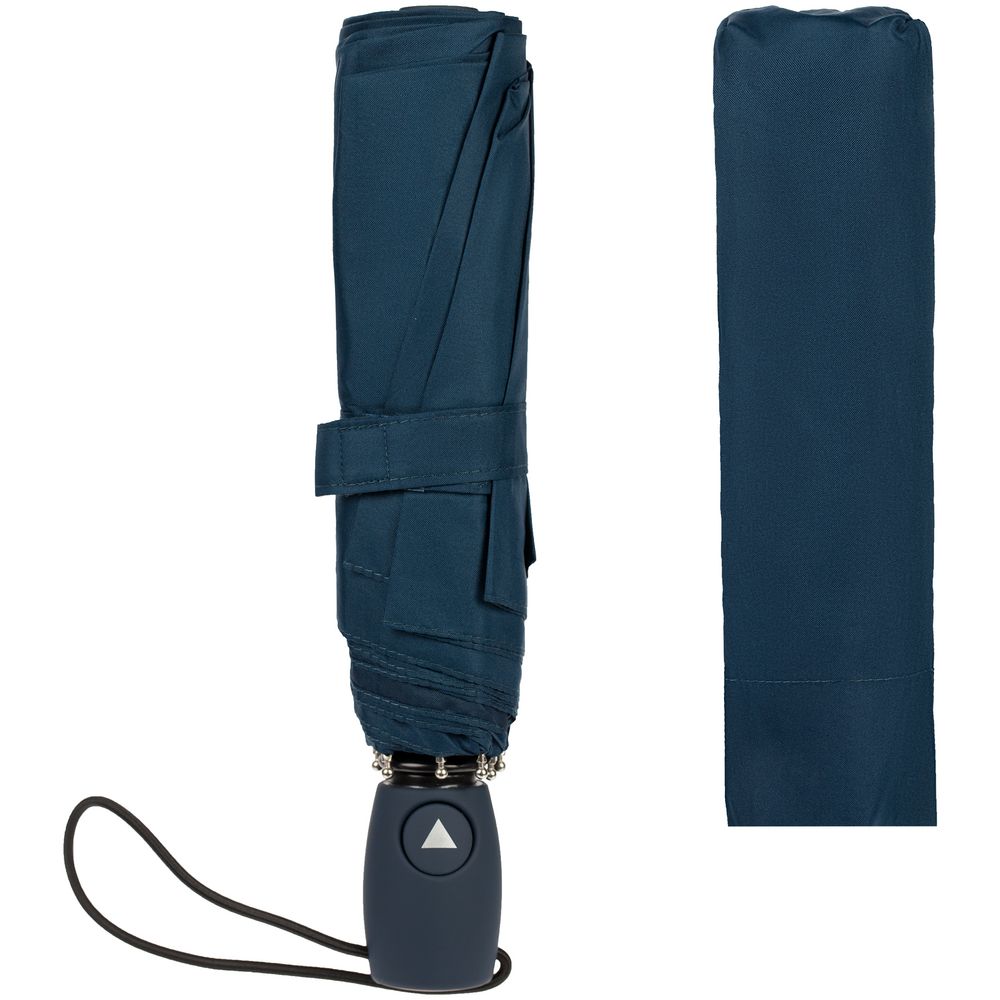 Зонт складной Comfort, синий-3