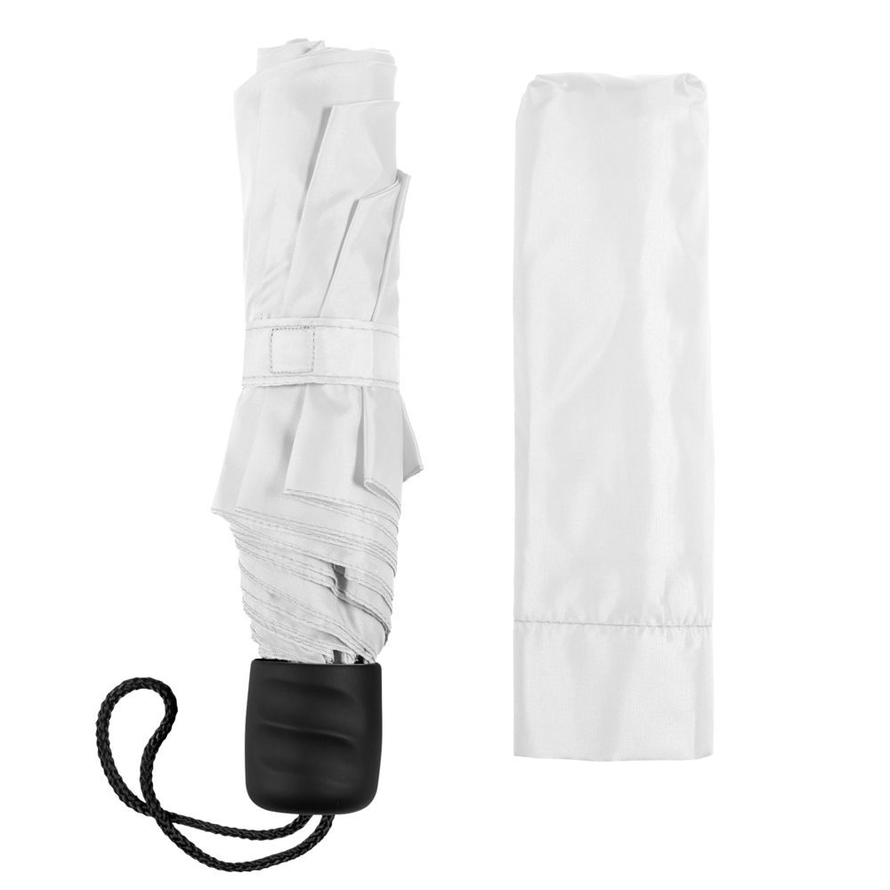 Зонт складной Basic, белый-3