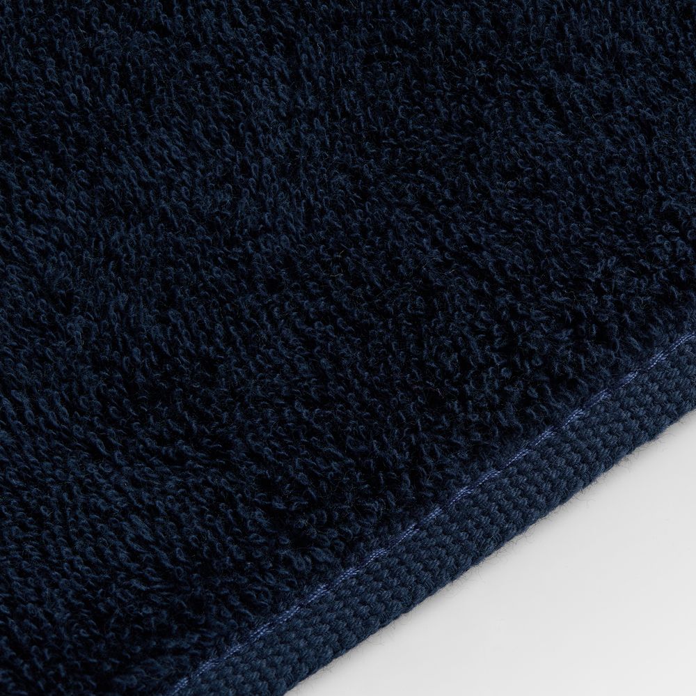 Полотенце махровое Terrychic XL, темно-синее-3