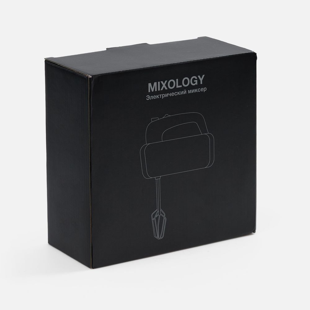 Миксер Mixology, серебристый с черным-7