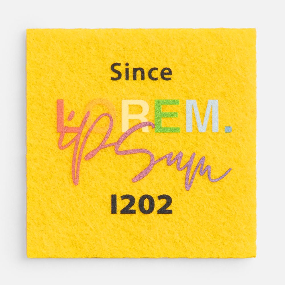 Заготовка из фетра Felt 100, желтая-4