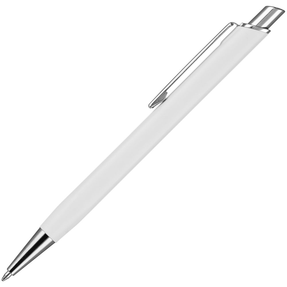 Ручка шариковая Konvent, матовая, белая-3