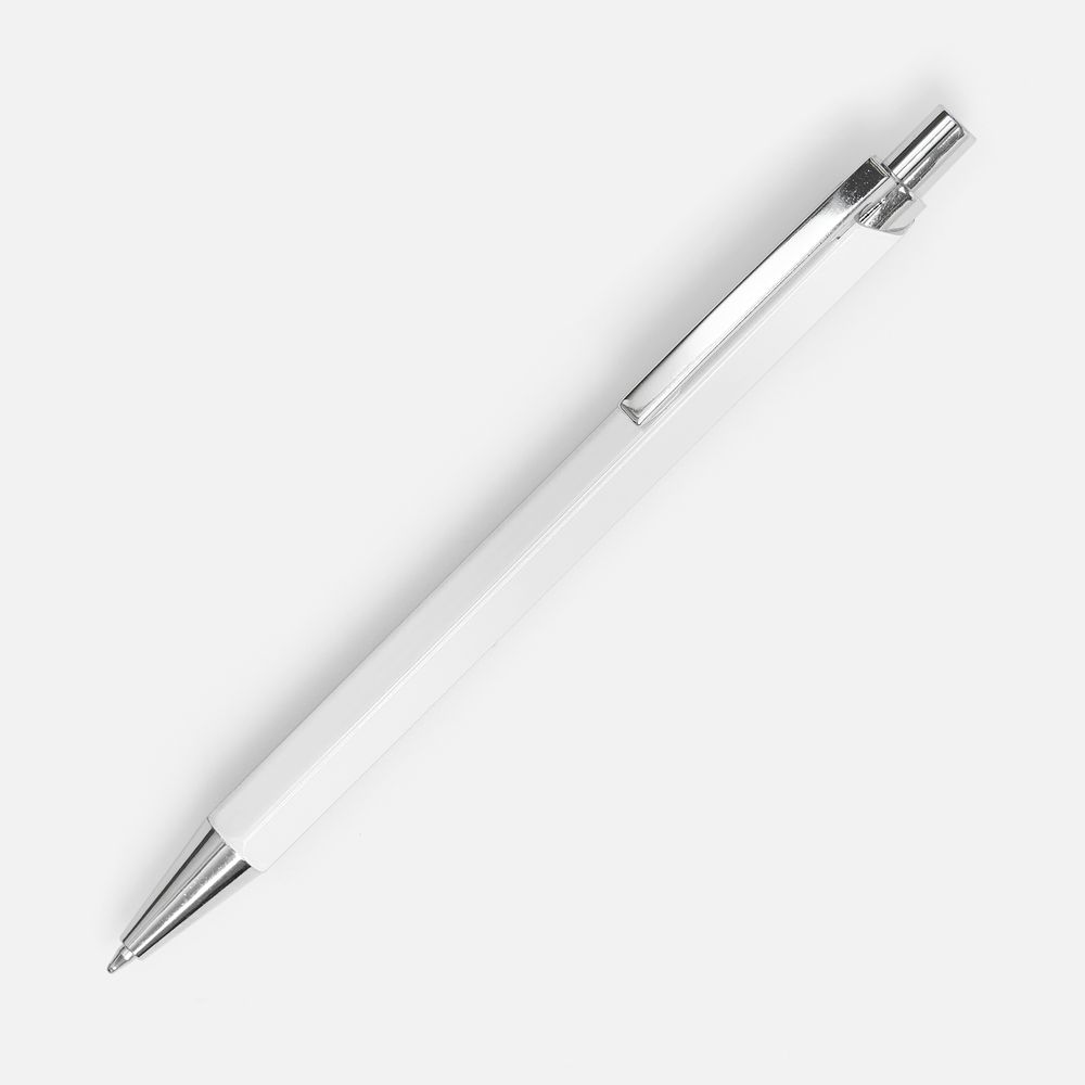 Ручка шариковая Alumno, белая-1