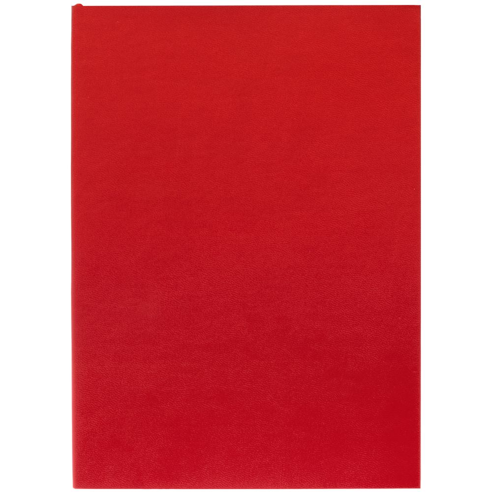 Ежедневник Flat Light, недатированный, красный-1