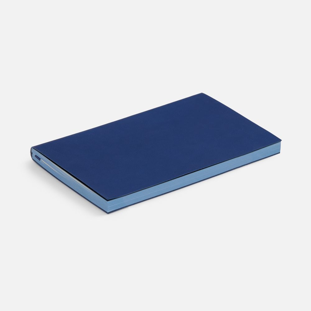 Ежедневник Flat Mini ver.2, недатированный, синий-3