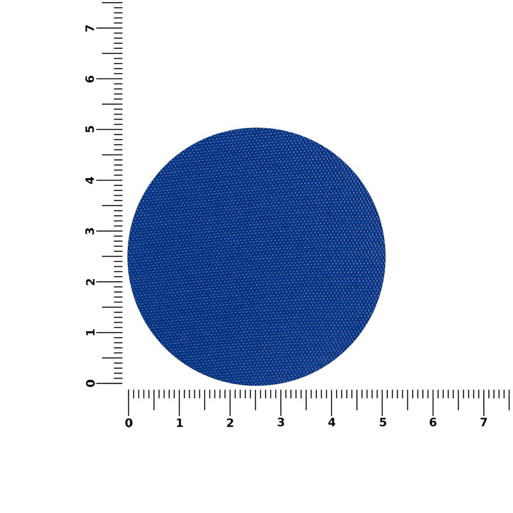 Наклейка тканевая Lunga Round, M, синяя-3
