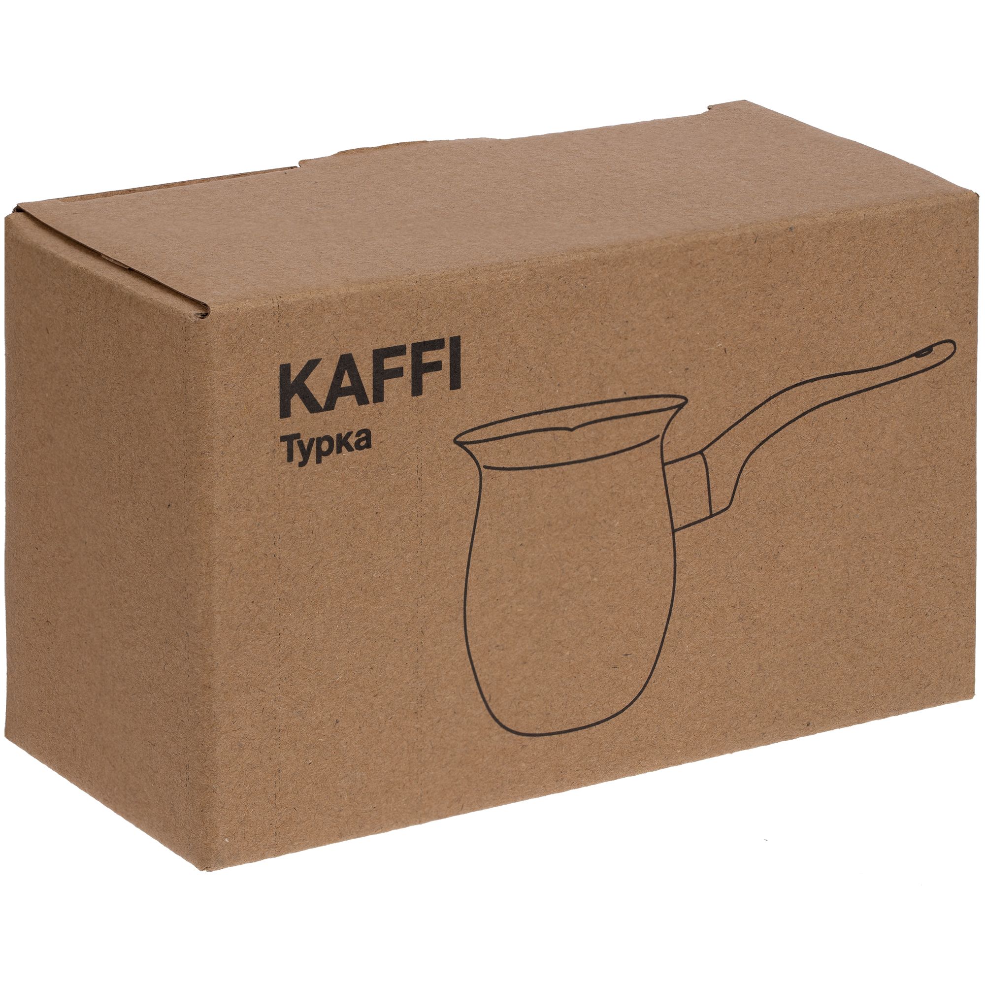 Турка Kaffi, ver.2, серебристая-5