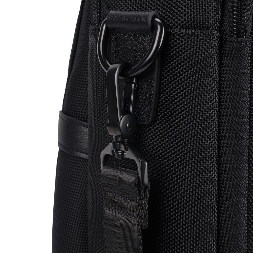 Сумка для ноутбука Santiago Nylon, черная-7