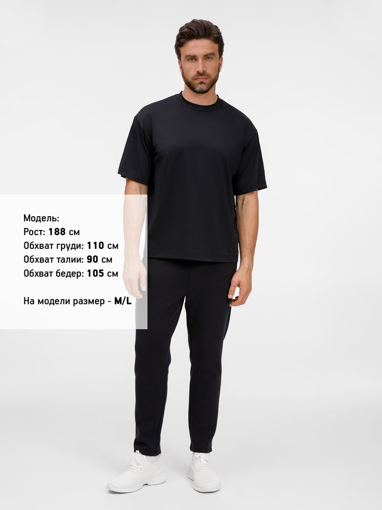 Футболка из бифлекса Morfiss, черная, размер XS/S-5