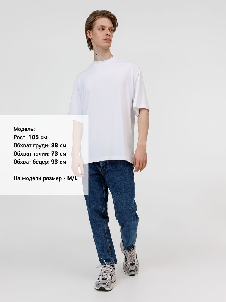 Футболка из бифлекса Morfiss, белая, размер XS/S-8