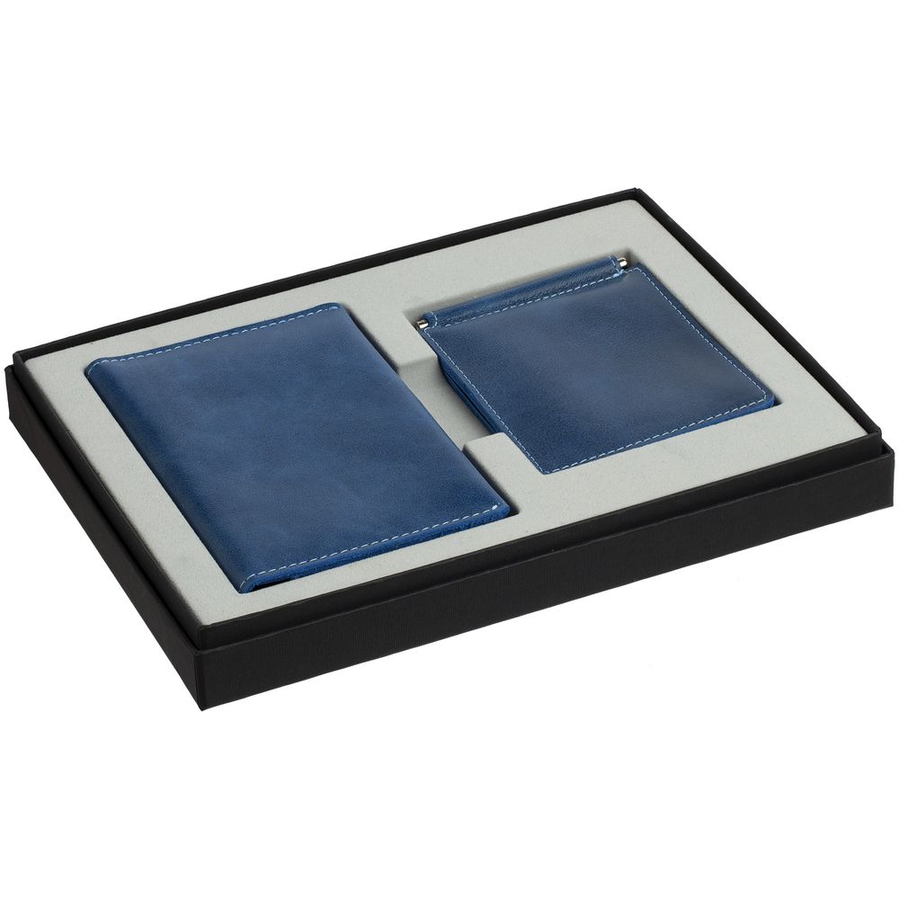 Набор Apache Billfold, синий-7