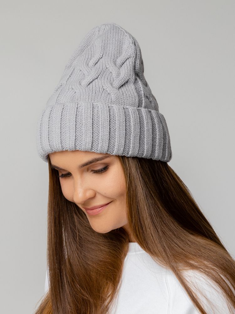 Шапка Loren, серая-6