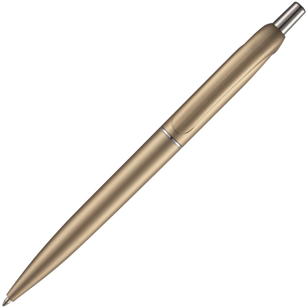 Ручка шариковая Bright Spark, золотистая-4