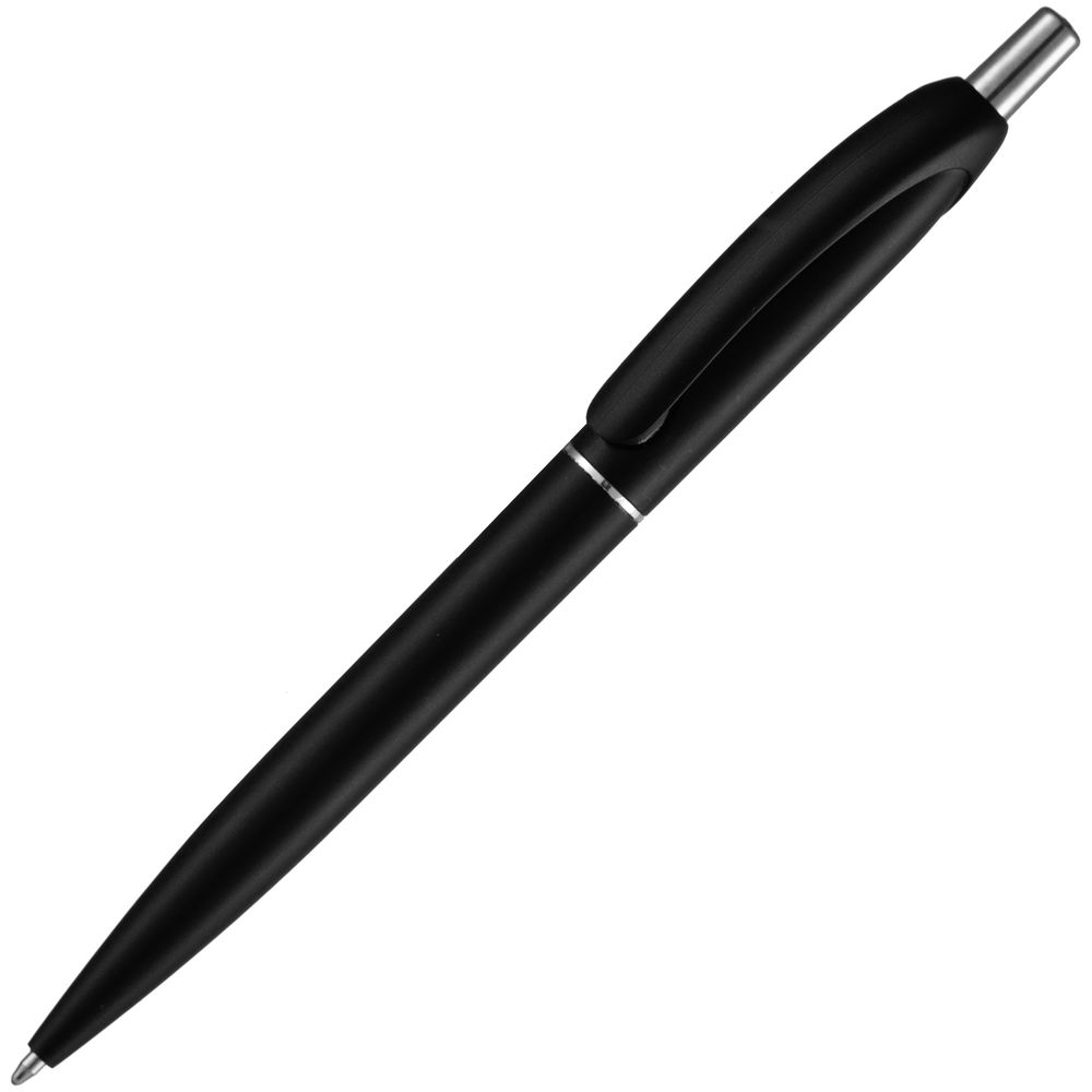 Ручка шариковая Bright Spark, черный металлик-1
