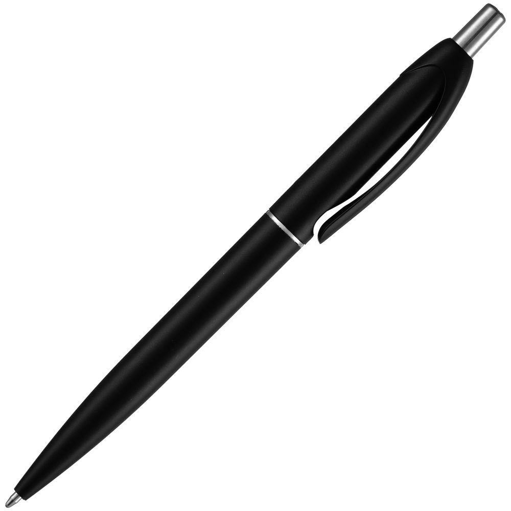 Ручка шариковая Bright Spark, черный металлик-3