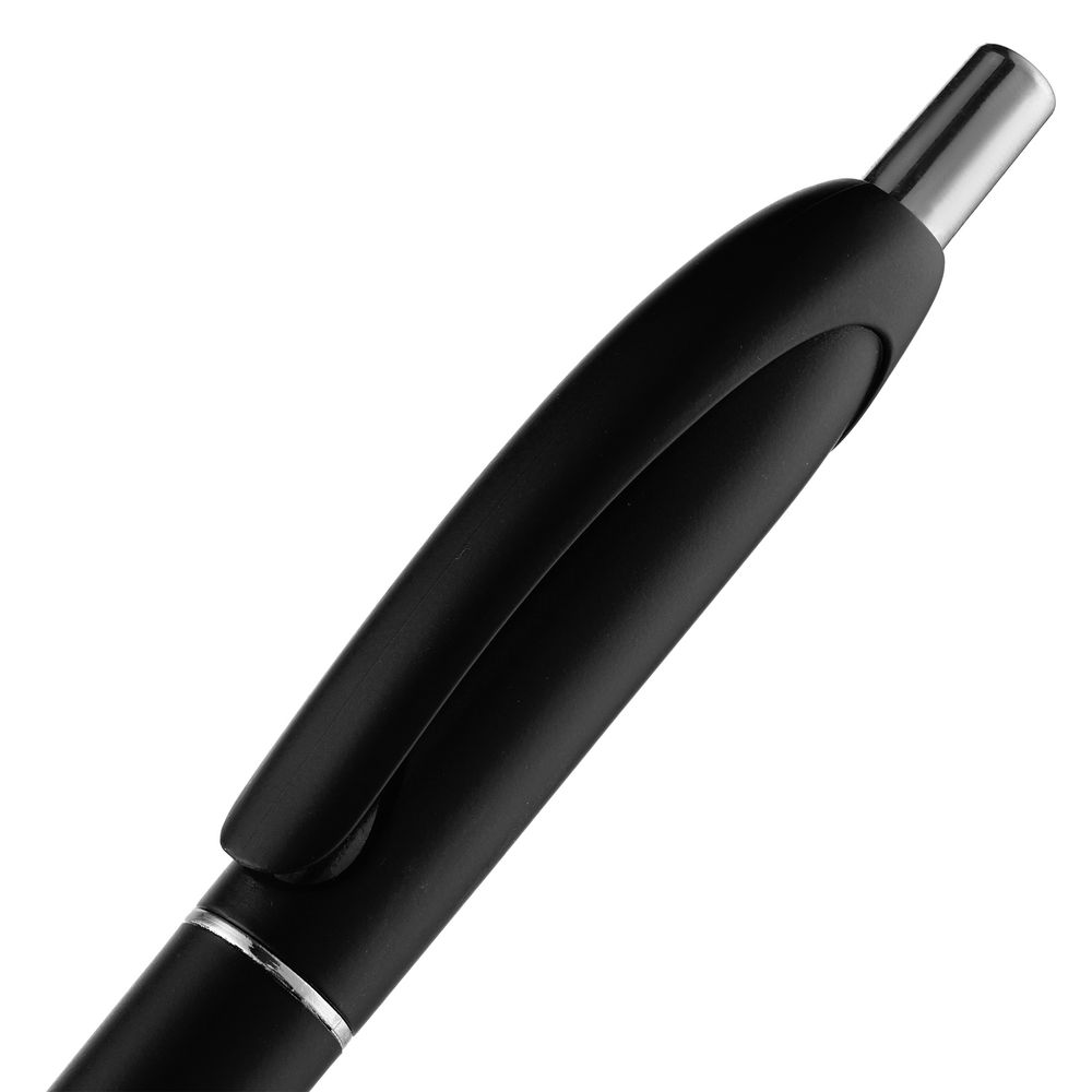 Ручка шариковая Bright Spark, черный металлик-5