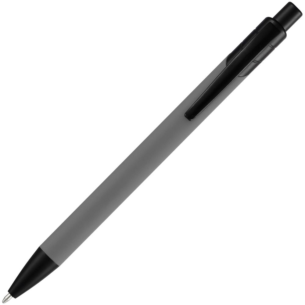 Ручка шариковая Undertone Black Soft Touch, серая-4