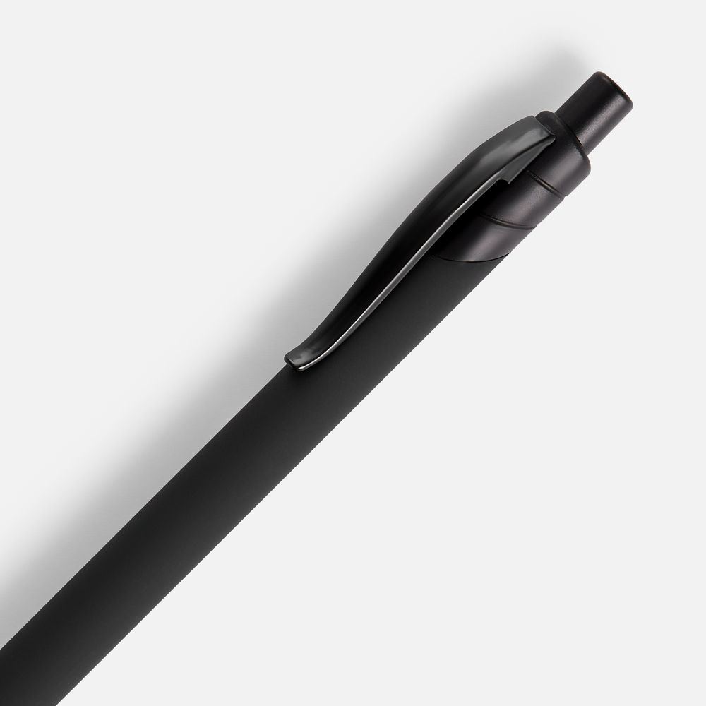 Ручка шариковая Undertone Black Soft Touch, черная-3