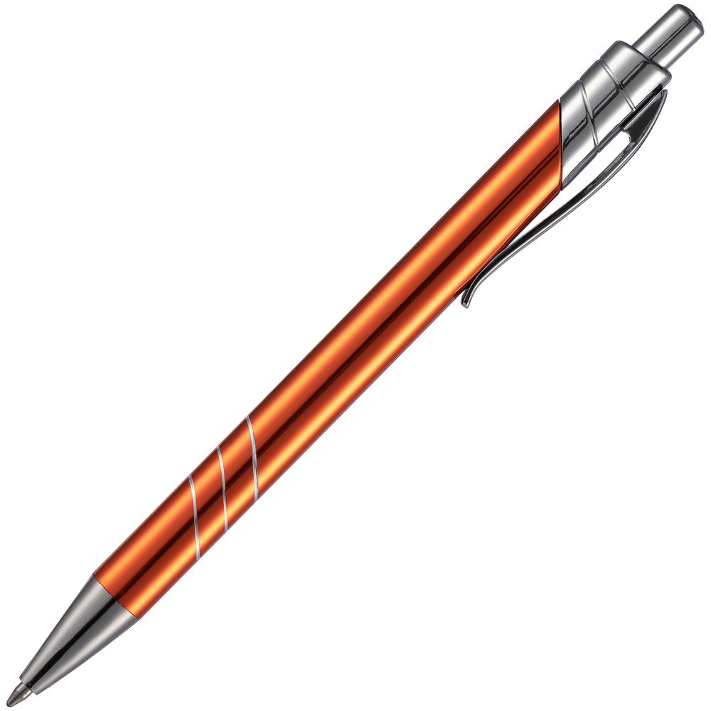 Ручка шариковая Undertone Metallic, оранжевая-3