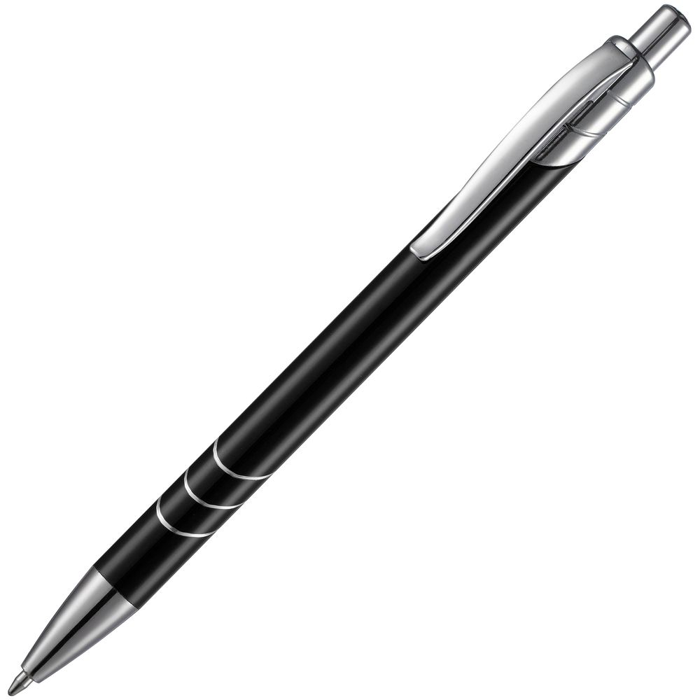 Ручка шариковая Undertone Metallic, черная-1