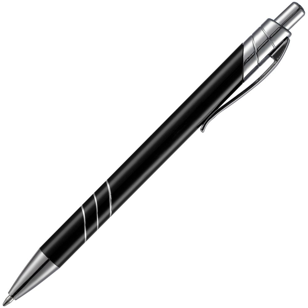 Ручка шариковая Undertone Metallic, черная-2