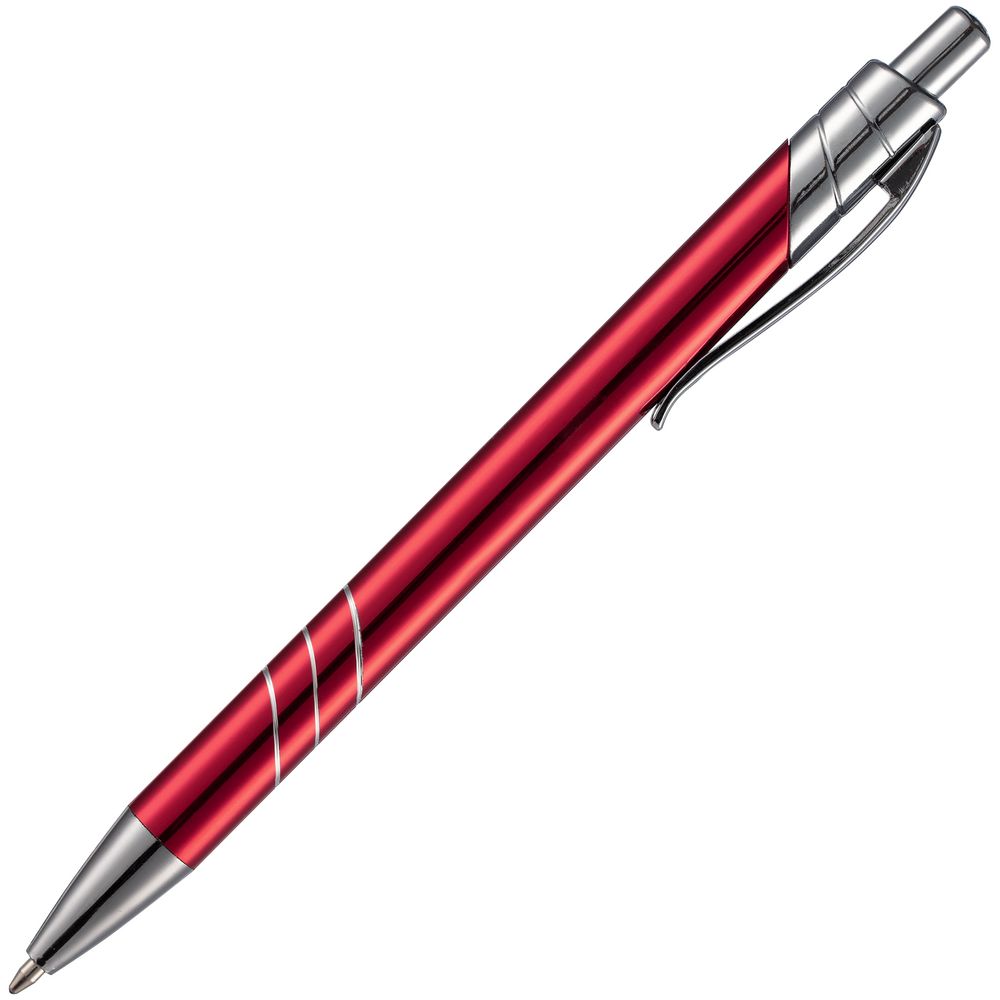 Ручка шариковая Undertone Metallic, красная-2