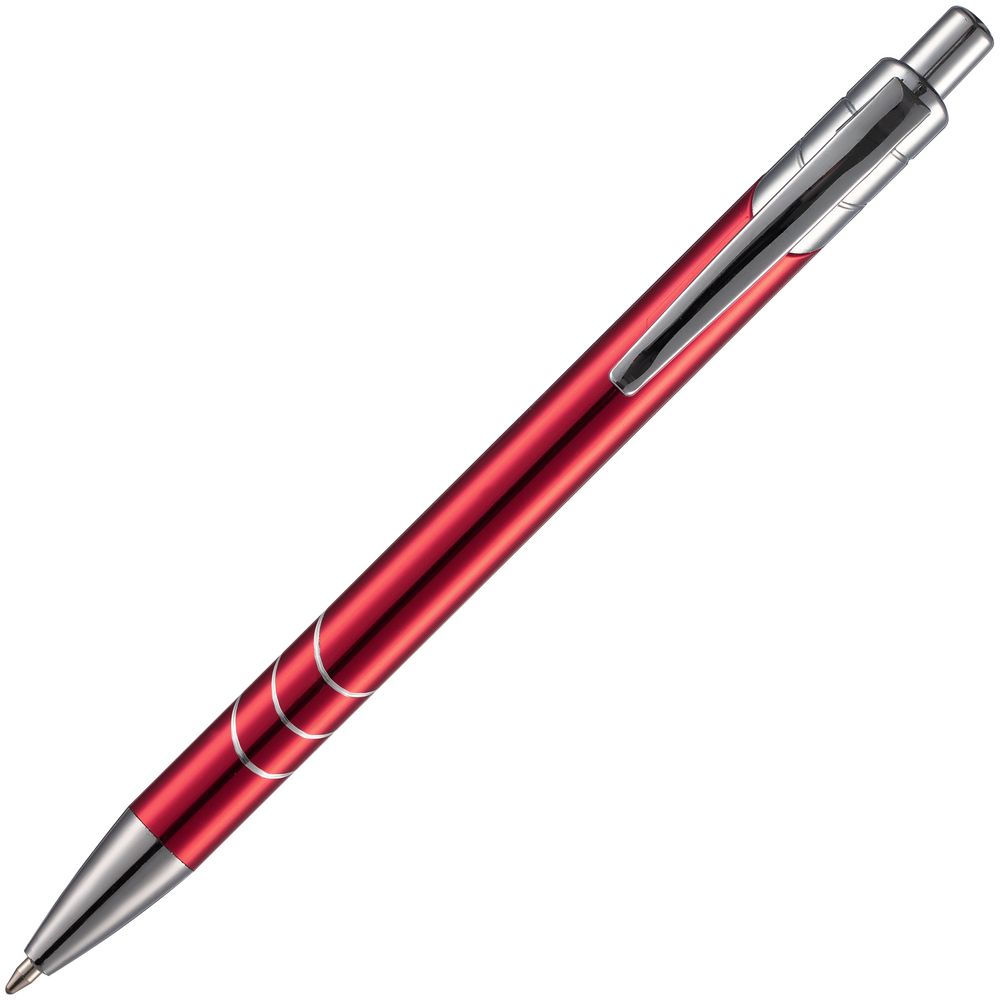 Ручка шариковая Undertone Metallic, красная-4