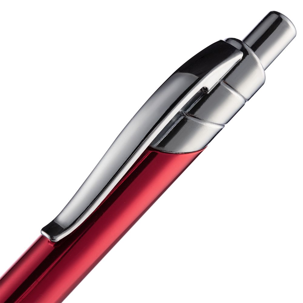 Ручка шариковая Undertone Metallic, красная-5