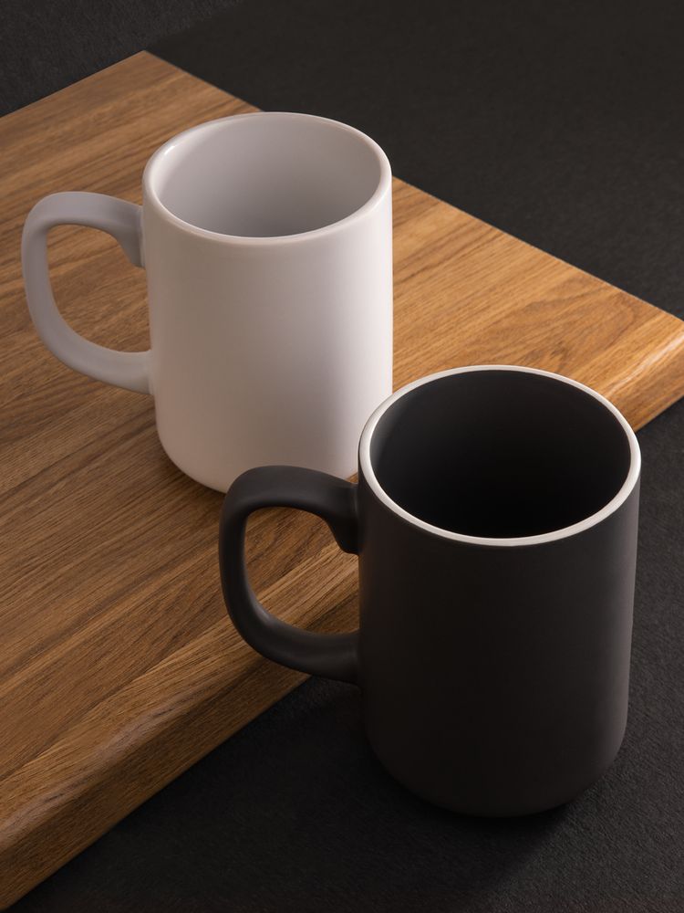 Кружка Mugful, темно-серая (графитовая)-8
