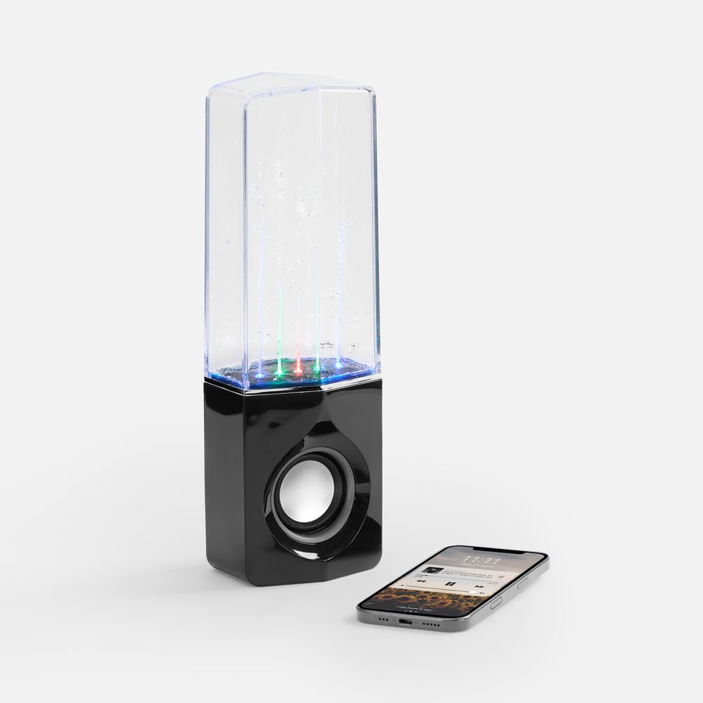 Bluetooth-колонка с поющим фонтаном Fuente, черная-2