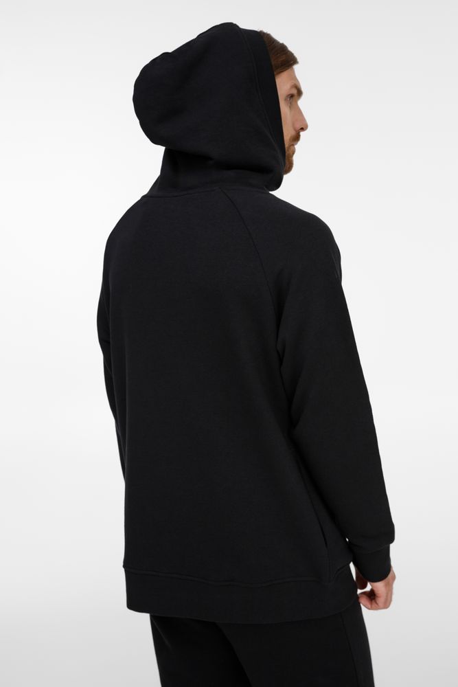 Худи унисекс H5, черное, размер XS/S-9