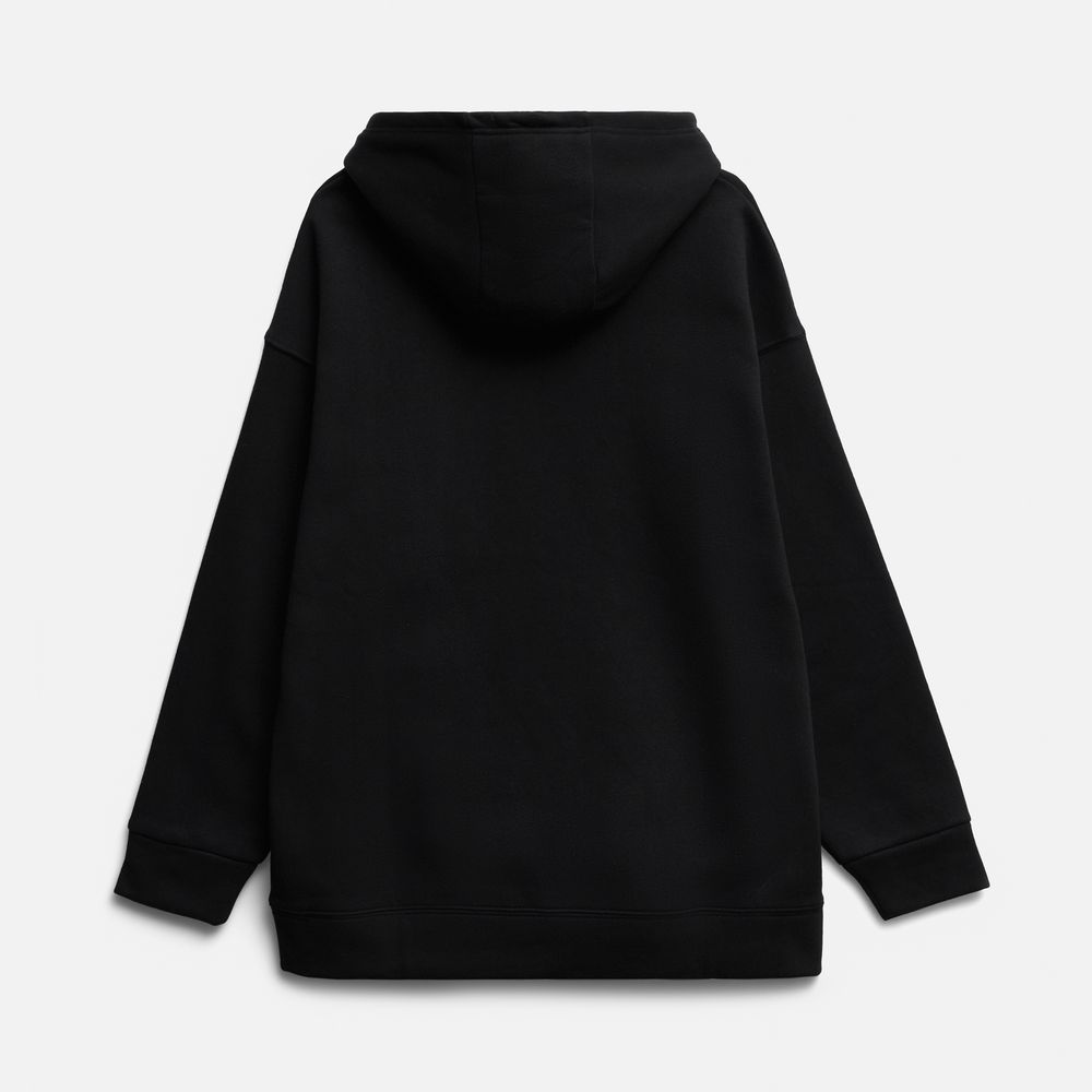 Худи оверсайз унисекс Snuggie, черное, размер XS/S-3