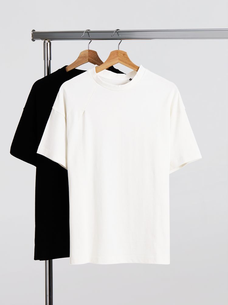 Футболка оверсайз унисекс Sinkopa, молочно-белая, размер XL/XXL-4