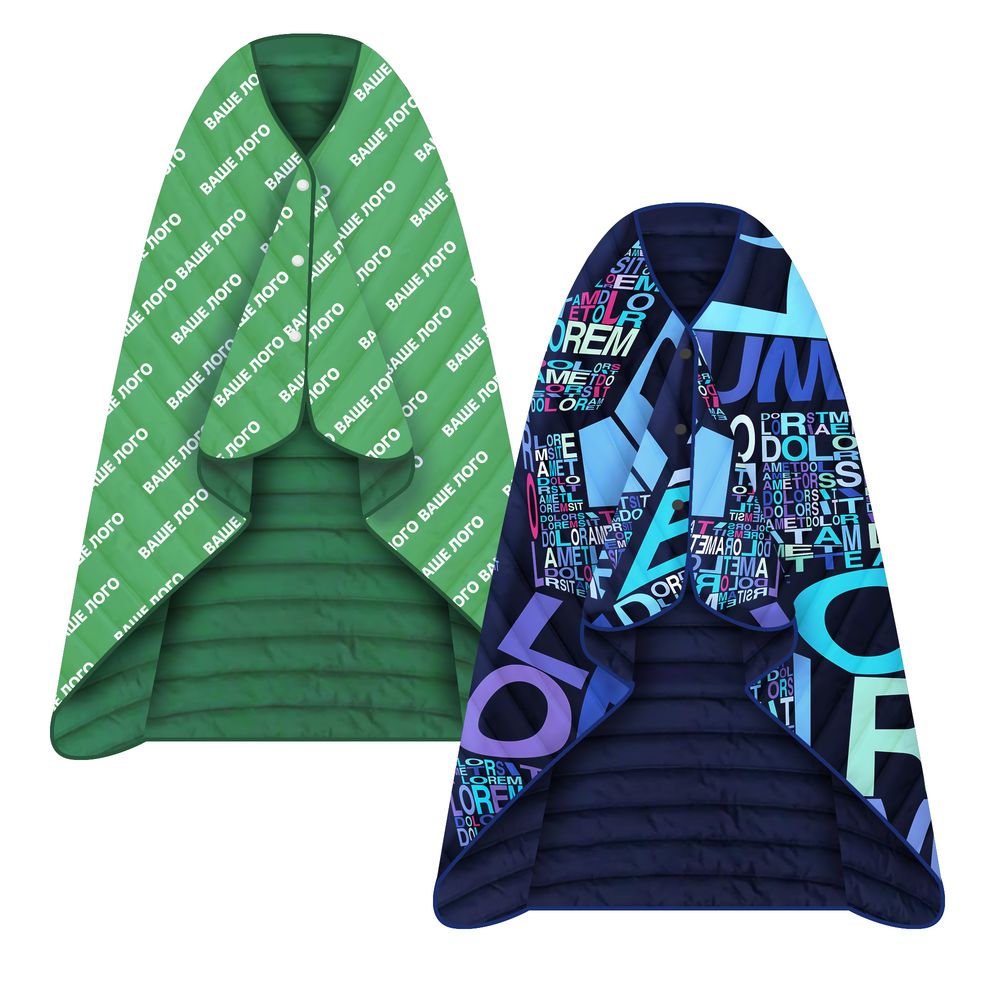Плед-пончо Blanket Print на заказ-1