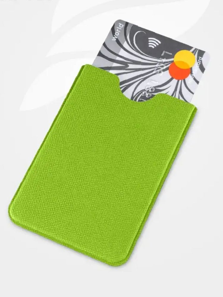 Чехол для карты с RFID-защитой на заказ, экокожа-4