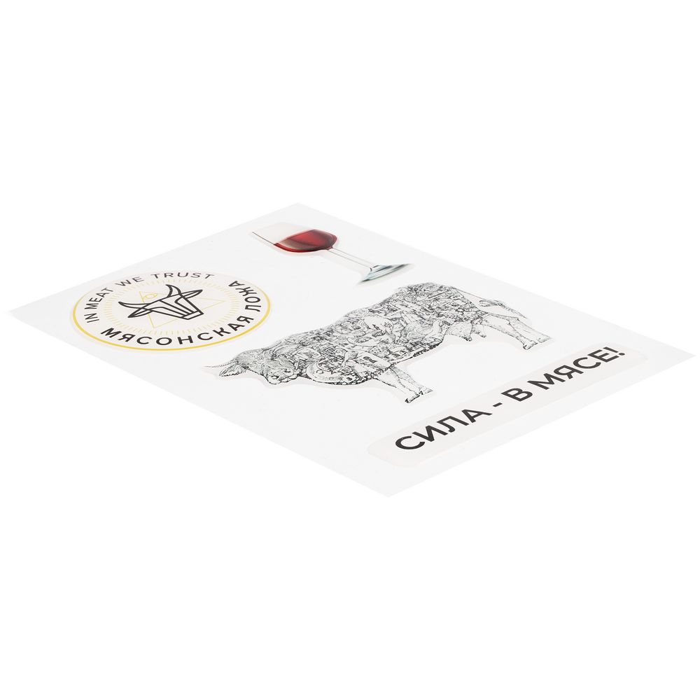 Объемные наклейки под смолой Sticker Pack на заказ-3