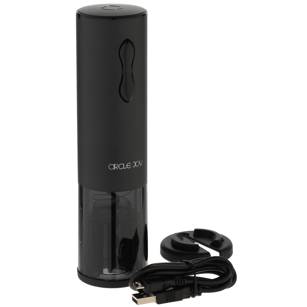 Электрический штопор Circle Joy Mini, черный-3