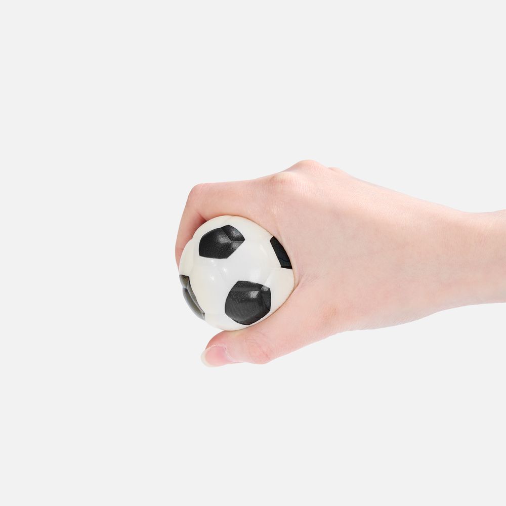 Бутылка с антистрессом Footballer, синяя-6
