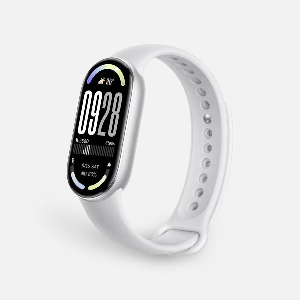 Фитнес-браслет Xiaomi Smart Band 10, серебристый-1