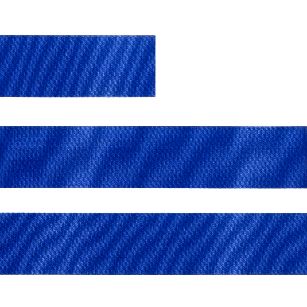 Лента сатиновая Satin 20 M, синяя, 100 см-2