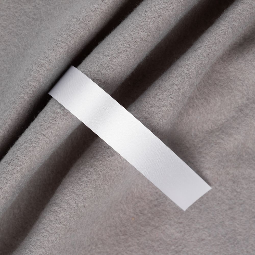 Лента сатиновая Satin 20 M, белая, 100 см-1