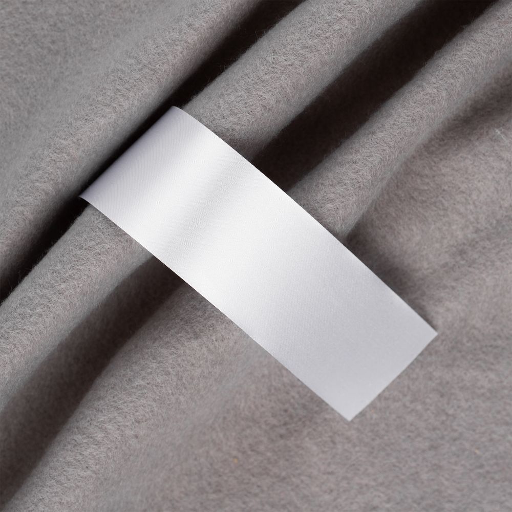 Лента сатиновая Satin 35 М, белая, 100 см-1