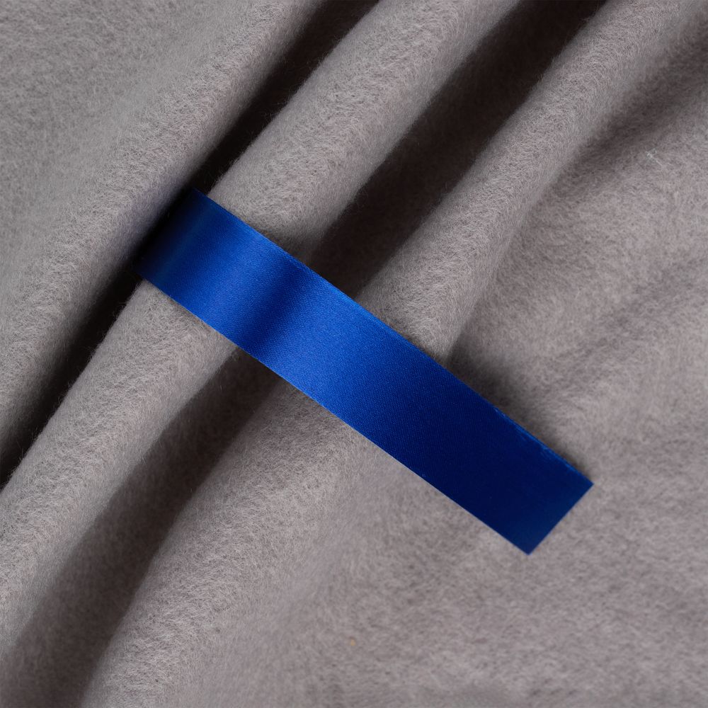 Лента сатиновая Satin 20 XXL, синяя, 210 см-1
