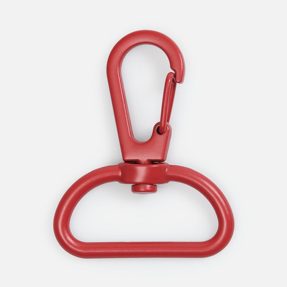 Застежка-карабин Snap Hook, L, красная-1