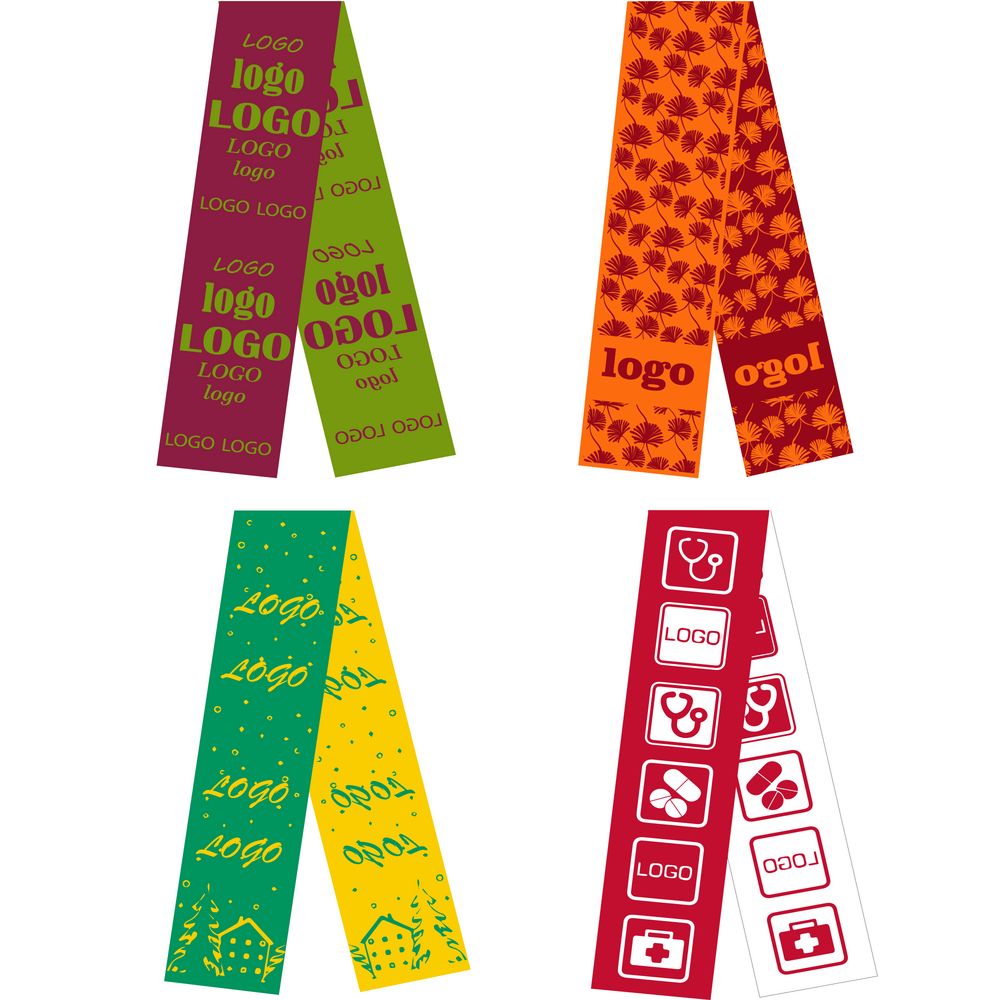 Шарф на заказ Tricksy Light, M, акрил-1