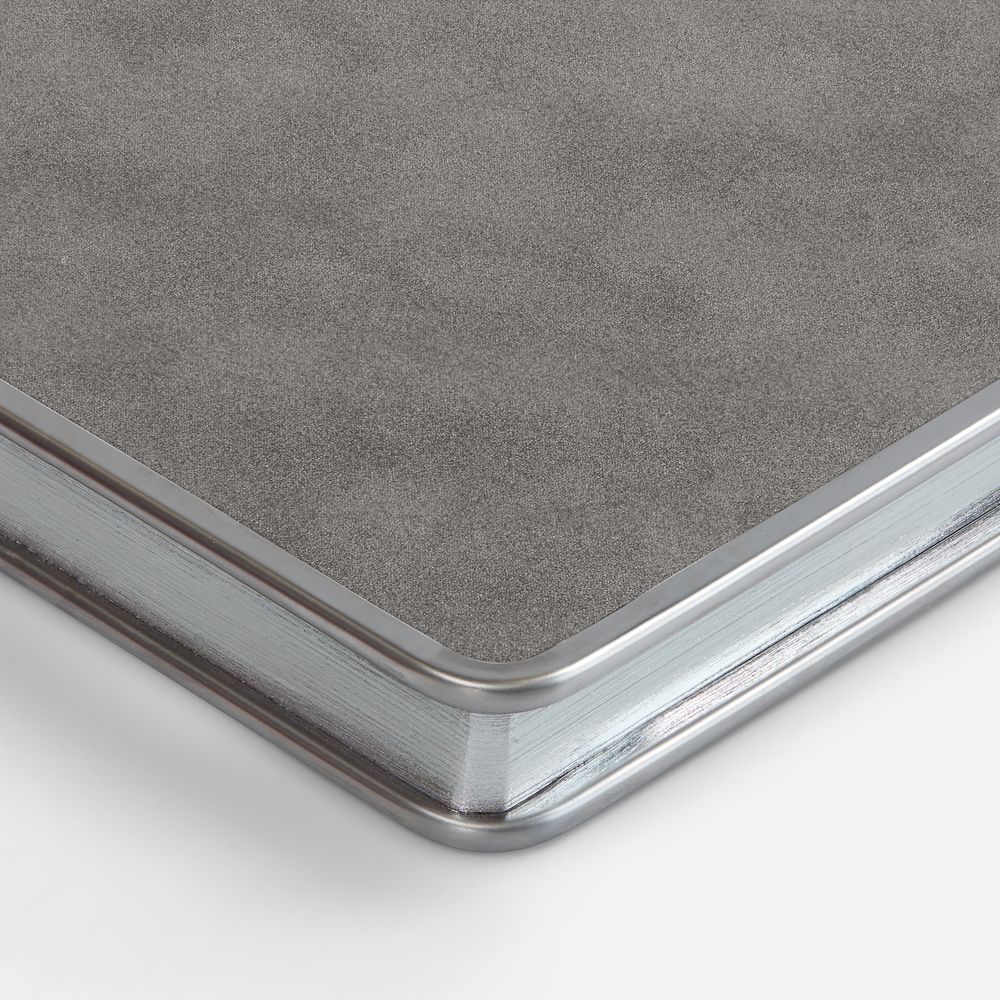 Ежедневник Metal Frame на заказ, датированный, серый-6
